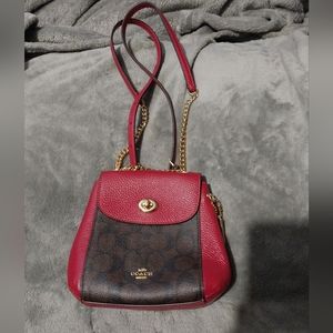 NWOT Coach convertible mini backpack